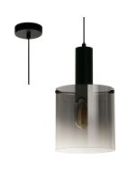 Searchlight Sweden 88910-1BL rookglazen hanglamp