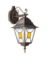 Brilliant Janel 90982A86 zwartgouden buitenlamp