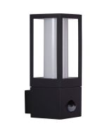 Searchlight Avenue 91251-1BK-PIR buitenlamp met bewegingsmelder