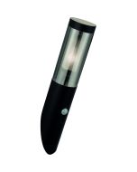 Searchlight Batton 93901BK-PIR gerookt PIR sensorlamp