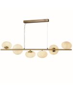Searchlight Pebble 94041-4GO goudkleurige hanglamp