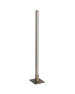 Searchlight Tribeca EU96382-1SS staal kleurige tafellamp met touchdimmer