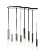 Brilliant Glasini 99212/06 rookglazen hanglamp