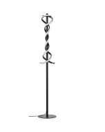 Brilliant Amalie G94539/06 zwarte design vloerlamp