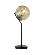 Searchlight Punch EU22121-1BK champagne kleurige tafellamp