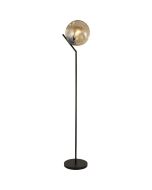 Searchlight Punch EU22122-1BK Champagne kleurige vloerlamp