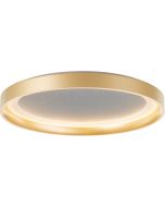 Brilliant Quito G80124/16 goud kleurige plafonniere met glittereffect