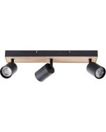 Brilliant Jello G93070/76 zwarte spot met hout