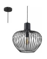 Freelight Arraffone H8338Z zwart metalen hanglamp