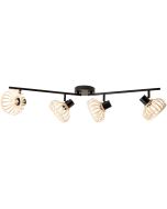Brilliant Norah 99740/76 bamboe spotjes
