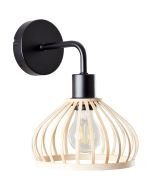 Brilliant Norah 99741/76 bamboe wandlamp