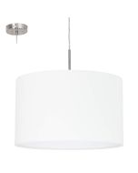 Hanglamp Eglo Pasteri 31571 38cm wit