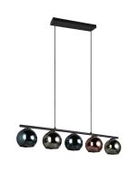 Trio Sheldon R31305017 multicolor glazen hanglamp