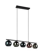Trio Sheldon R31305017 multicolor glazen hanglamp
