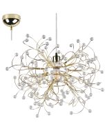Trio Gloria R31311003 goud kleurige hanglamp