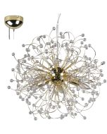 Trio Gloria R31315003 goud kleurige hanglamp
