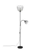Reality Haval R40712032 zwarte uplighter met leeslamp