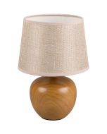 Trio Luxor R50621035 hout kleurig tafellampje