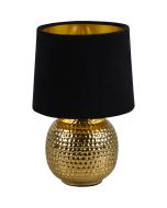 Trio Sophia R50821002 zwart fluwelen tafellampje