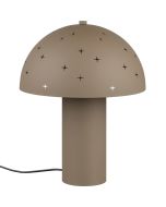 Reality Seta R51361041 taupe kleurige tafellamp met sterrenmotief