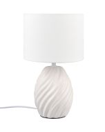 Trio Melva R51771031 witte tafellamp van keramiek
