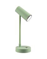 Bureaulamp Lenny groen 28cm