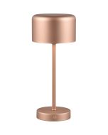 Trio Jeff R59151165 koffie kleurige tafellamp op batterijen