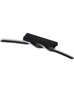 Reality Ginko R65791132 zwarte sierlijke plafondlamp