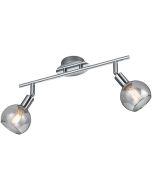 Trio Brest R80592006 chromen spot met rookglas