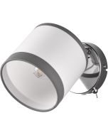 Trio Davos R81551706 wandspot met kapje van textiel