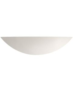 Searchlight Plaster 102 overschilderbare wandlamp van gips