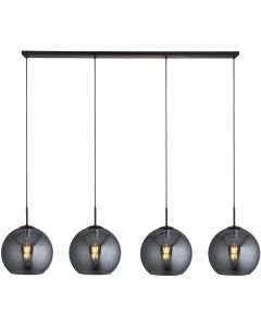Searchligth Amsterdam 1024-4SM zwarte hanglamp