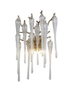 Searchlight Heritage 10425-2GO goudkleurige wandlamp