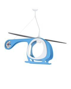 Hanglamp Helikopter blauw
