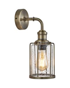 Searchlight Pipes 1261AB antiek bronzen wandlamp