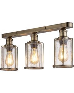 Searchlight Pipes 1263-3AB antiek bronzen plafondlamp