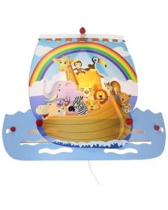 Wandlamp Ark Noah blauw