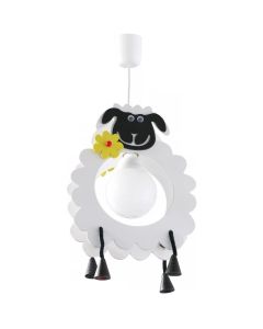 Hanglamp Schaap John wit