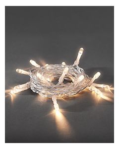Konstsmide lichtsnoer 30 warm witte LEDs op batterij 1469-103