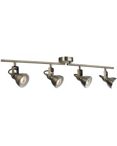 Searchlight Focus 1544AB antiek brons kleurige plafondspots