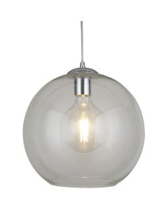 Searchlight Balls 1632CL helder glazen hanglamp 30cm