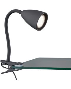 Trio Wanda 202620132 mat zwarte klemspot