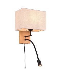 Trio Nilam 212870236 landelijke wandlamp