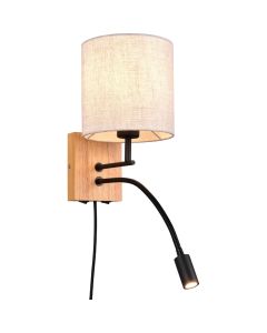 Trio Nilam 212879236 wandlamp met leeslamp