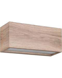 Trio Mayenne 218560235 imitatie houten wandlamp
