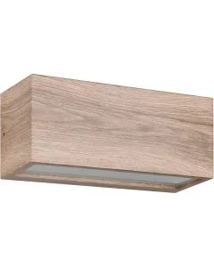 Trio Mayenne 218560235 imitatie houten wandlamp