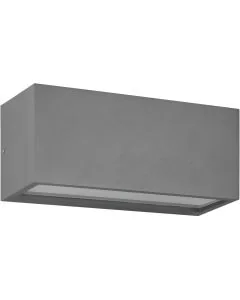 Trio Mayenne 218560242 antraciet grijze up down wandlamp