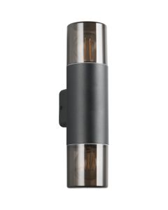 Trio Hoosic 224060232 zwarte buitenlamp