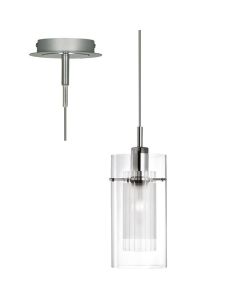 Searchlight Duo 2301 dubbelglazen hanglamp