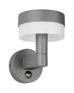 Trio Mackenzie 230569142 antraciet buitenlamp met bewegingsmelder